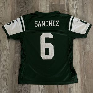 SIZE S | YOUTH |Reebok NFL New York Jets #6 Mark Sanchez Football Jersey